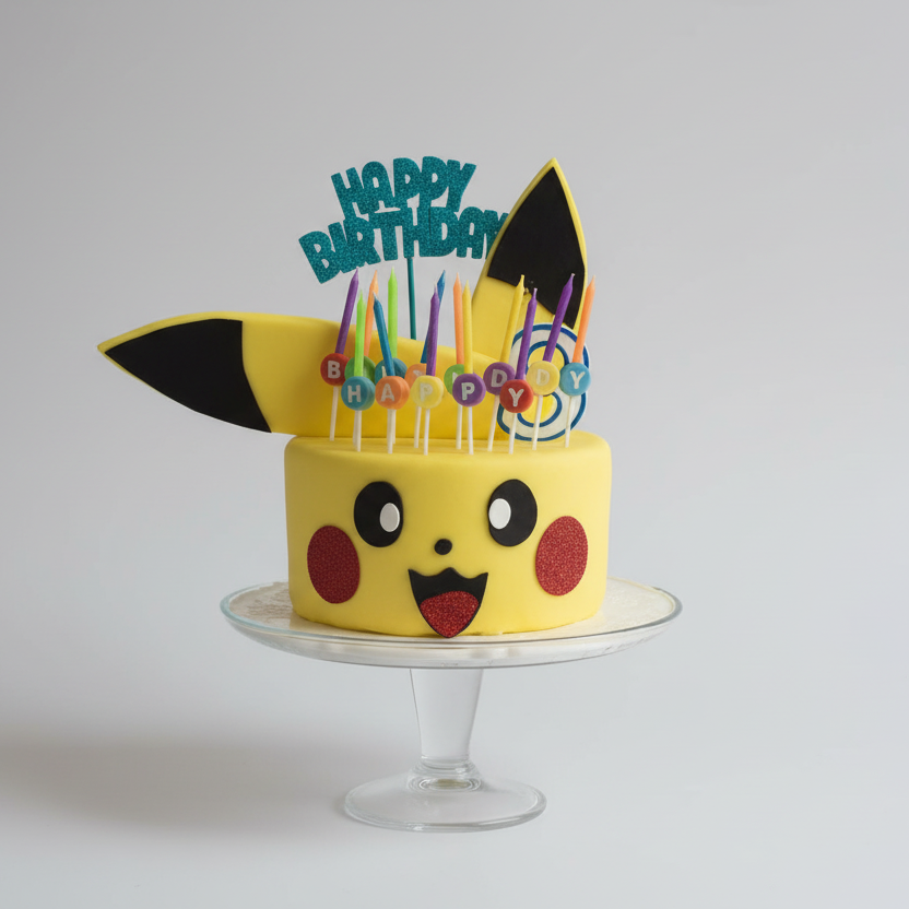 Pikachu Cake
