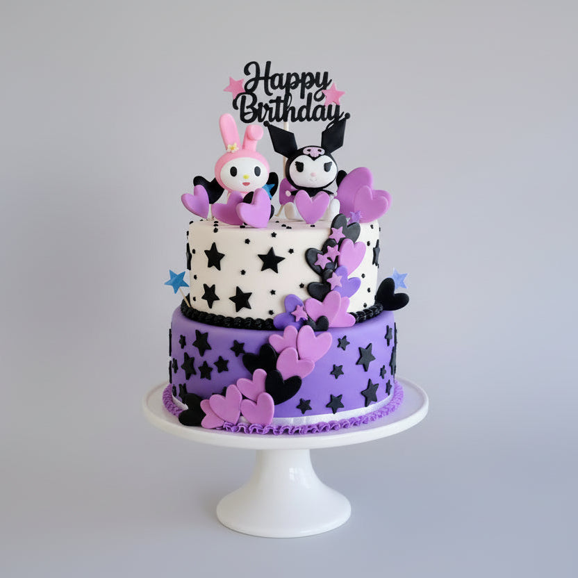 My Melody & Kuromi Cake